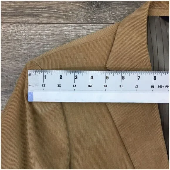 DOCKERS Mens Corduroy Blazer‎ Sport Coat Casual Jacket Size 42R Classic Suit